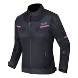 Jaqueta X11 Breeze 2 Feminina Preto Rosa Lançamento