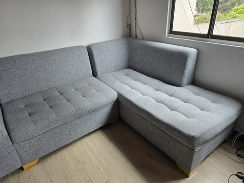 Sofa En L Gris