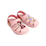 Sandália Babuch Disney Grendene Fun 22510 Rosa/vermelho