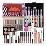 Kit Completo De Maquillaje Con Corrector Y Paleta