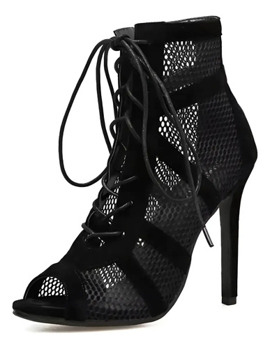 Dance Heels Botas De Baile De Salón Negras Zapatos De Tango | Meses sin interés