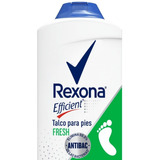 6 Rexona Efficient Talco Polvo 200g Antibacterial