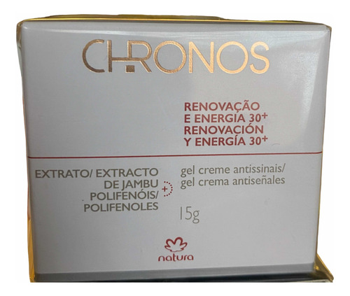 Natura Chronos Crema Renovación Y Energ - g a $2660