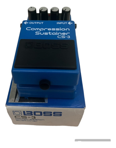 Pedal Boss Cs-3 Compression Sustainer Japonês Com Caixa