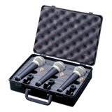 Kit X3 Microfonos Dinamicos Samson R21 + 3 Pipetas+ Estuche