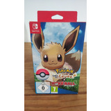 Pokémon Let's Go Eevee Com Pokeball Plus