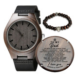 Relojes De Madera Grabados Personalizados Para Hombre  Elega