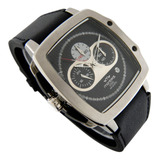 Reloj Montreal Hombre Acero Cronógrafo Ml087 Sumergible