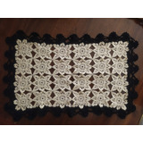 Paño De Mesa / Centro De Mesa Tejido A Mano Crochet