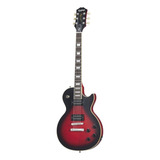 Guitarra Eléctrica EpiPhone Slash Collection Les Paul Standard De Caoba Vermillion Burst Brillante Con Diapasón De Laurel Indio