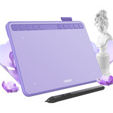 Tabletas Graficas Ugee S640 Tableta De Dibujo Lapiz Violeta