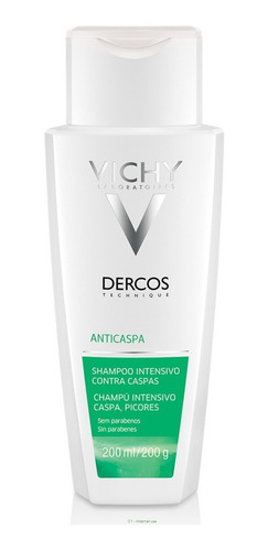 Shampoo Anticaspa Intensivo Vichy Dercos 200ml
