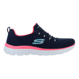 Skechers Tenis Slip On Atletico Correr Confort Mujer 87777