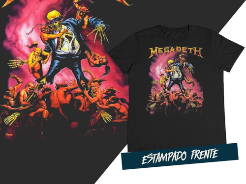 Camiseta Thrash Metal Megadeth C11