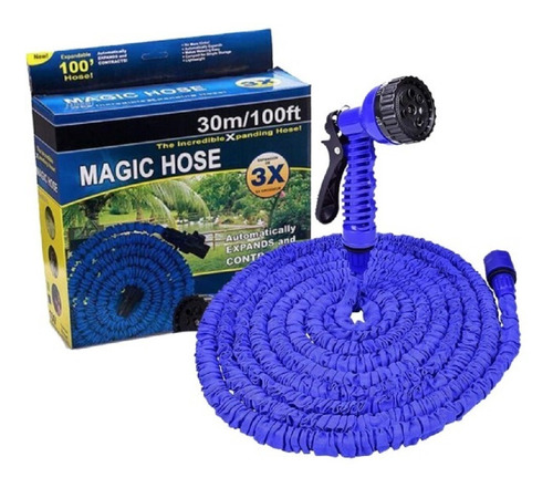 Manguera Magic Hose Expandible 30 Metros Pistola