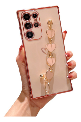 Funda Cadena Corazón P/ Samsung Varios Modelos