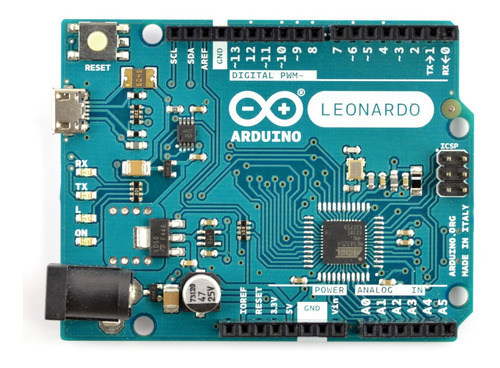 Arduino Leonardo Con Headers Original Ojo Original! Italiano