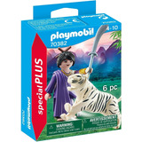 Playmobil Special Plus 70382 Luchador Asiatico Con Tigre