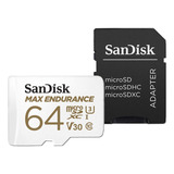 Sandisk Tarjeta Memoria Máxima Durabilidad 64gb + Adaptador