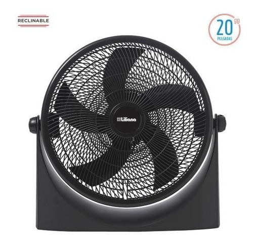 Turbo Ventilador Liliana Vtf20p Reclinable 20  90w 5 Aspas