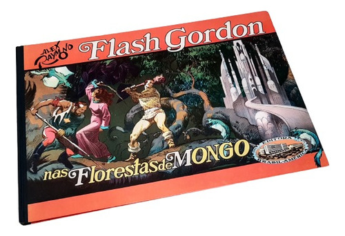 Hq Flash Gordon Nº4 Nas Florestas De Mongo Reprint 1979 Ebal