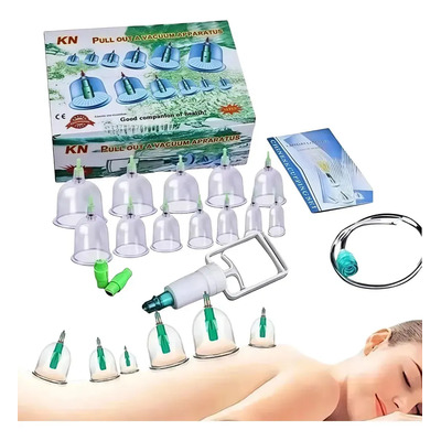 Kwalux Kit 12 Ventosas De Vidrio Chinas Adelgazamiento Terapeuticas Desintoxicacion Neumaticas