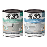 Pintura Pisos Y Azulejos Rust Oleum Color + Protector 946ml