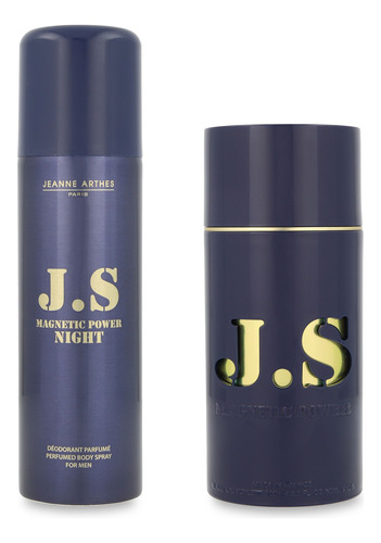 Set Jeanne Arthes Magnetic Power Nigth For Men 2pzs - Caball