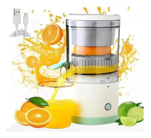 Exprimidor Automático Extractor Jugo Frutas Cítricos Usb Pro