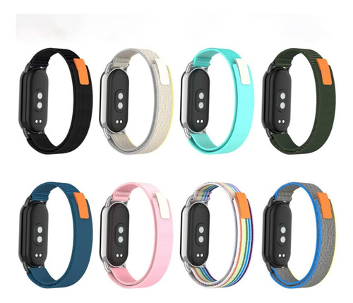 Pulseira Nylon Trail Loop Compatível Com Xiaomi Mi Band 8