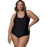 Maiô Plus Size Roupa P/ Natação Piscina Praia Feminino-adult