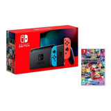 Nintendo Switch 32gb Standard Neon 2.0 Y Juego Mario Kart 8