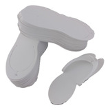 Kit 120 Unidades Chinelo P/ Pedicure 3mm Branco