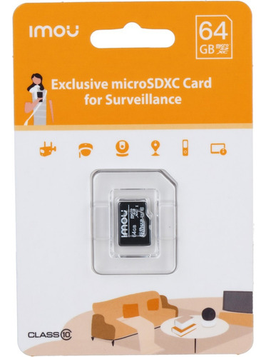 Memoria Micro Sd 64gb Imou 