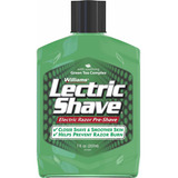 Lectric Shave Te Verde Locion Colonia Afeitar Williams