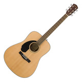 Guitarra Acústica Dreadnought Zurda Fender Cd-60s Lh Cuo