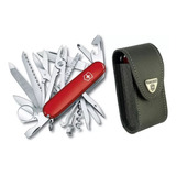 Cortaplumas Victorinox Swiss Champ 33 Usos + Funda Colores.