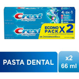 Pasta Dental Crest Complete 4 En 1 Menta Suave 2 Piezas De 66ml
