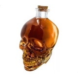 Whiskera Whisky De Vidrio Forma Calavera 750ml