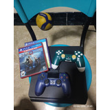 Ps4 Slim 500gb, 2 Controles Y 2 Juegos