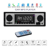 Reproductor De Mp3 Coche Bluetooth Radio Estéreo Antiguo Ret