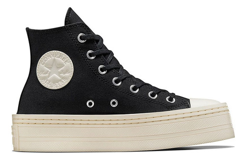 Zapatilla Converse Chuck T Modern Lift Negro  