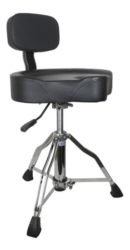 New Beat Dt-air Pro Banco Asiento Para Bateria C/ Respaldo