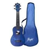 Flight Tus35 Azul Ukulele Ukelele Soprano Con Funda