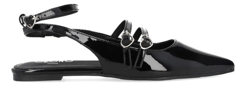 Flat Ozono Para Mujer Estilo 670301 Negro