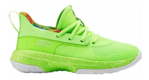 Under Armour Curry 7 sour Patch Kids Lime