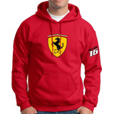 Sudadera Hoodie Infantil Le Clerc Ferrari Fan Made 