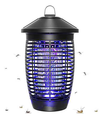 Lámpara Mata Mosquitos Repelente Jardin Uv  Ahorrador