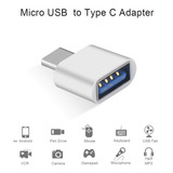 Adaptador Usb C Otg Teclado Hd Externo Pen Drive Impressora