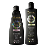 Kit Arvensis Cachos Shampoo 300ml + Ativador Crespos 500ml